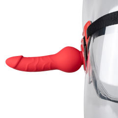 5.91'' Red Wearable Strap-On Dildo with 10CM Insertable Length