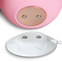 7-Function Pink Color Silicone Clitoral Sucking Rose Vibrator