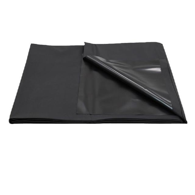 Black Waterproof PVC Bedsheet – 210cm x 210cm Durable & Easy-to-Clean Design