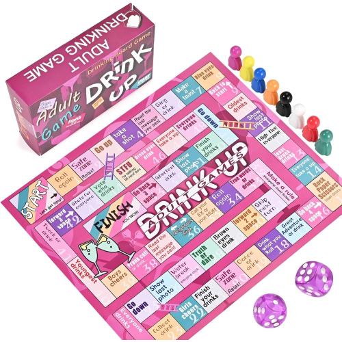 Adult Couples Party Game Set for Drinking Games and Bachelorette Party Games