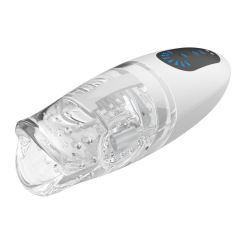Vibrating & Biting Male Stroker – 8 Modes, Rechargeable and Waterproof Design
