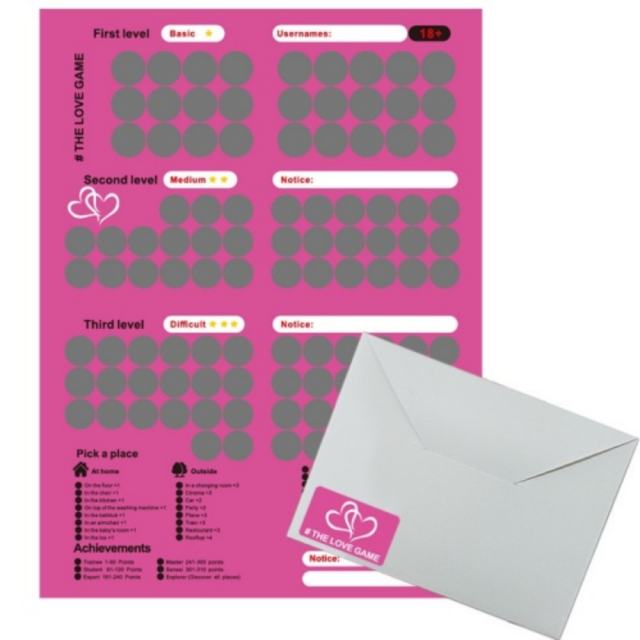 Romantic Scratch-Off Date Ideas Poster – 100 Fun Challenges for Couples & Friends