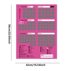 Romantic Scratch-Off Date Ideas Poster – 100 Fun Challenges for Couples & Friends