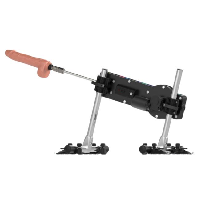 Multicolor Thrusting Sex Machine – Freely Adjustable Metal Frame with Remote Control
