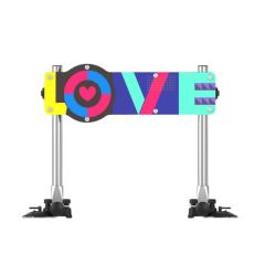 Multicolor Thrusting Sex Machine – Freely Adjustable Metal Frame with Remote Control