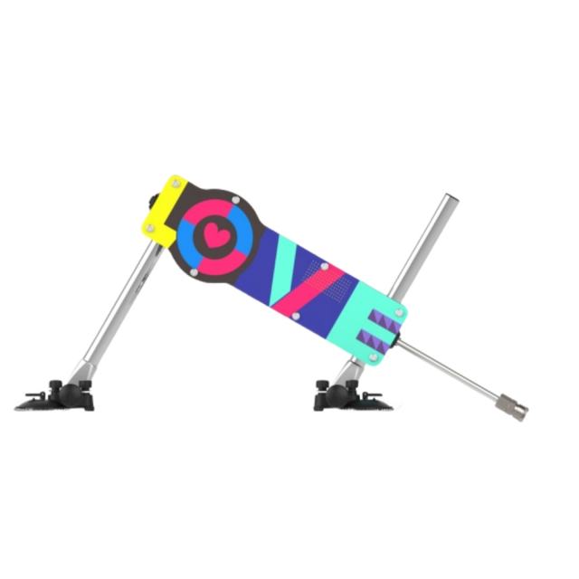 Multicolor Thrusting Sex Machine – Freely Adjustable Metal Frame with Remote Control