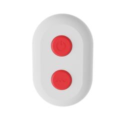 9-Mode APP-Controlled Red Silicone Rechargeable Wearable Panty Vibrator