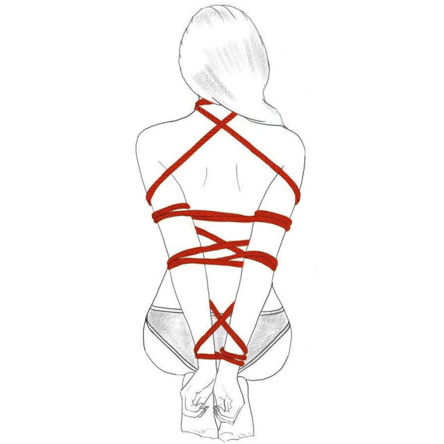 10 Meters Purple Bondage Rope