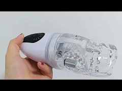 Vibrating & Biting Male Stroker – 8 Modes, Rechargeable and Waterproof Design