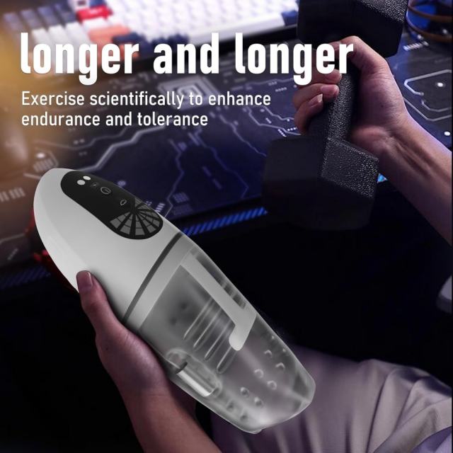 Tongue-Licking & Vibrating Male Stroker – 8 Modes, Rechargeable and Waterproof Design