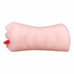 0.55KG Flesh TPE Realistic Masturbator  with Nose and Mouth