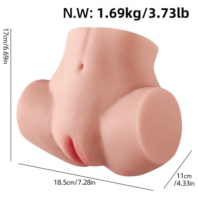 3.73LB Life-Like Flesh TPE Sex Doll