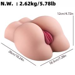 5.78LB Life-Like Flesh-Colored TPE Sex Doll for Men