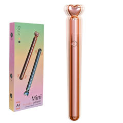 10-Speed Rose Gold Rechargeable Waterproof Vibrator