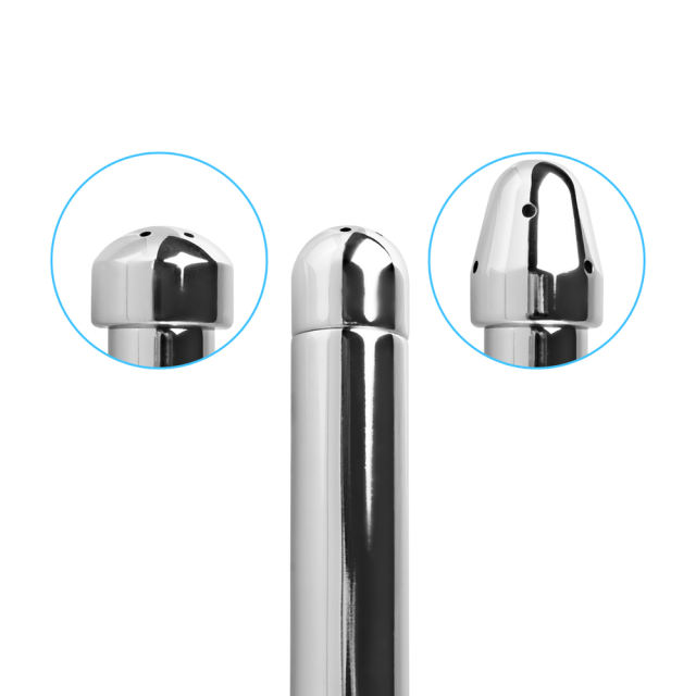 Metal Shower Cleaning System with 3 Heads