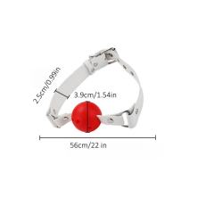 8-Piece Set White & Red Bondage Restraint Kit
