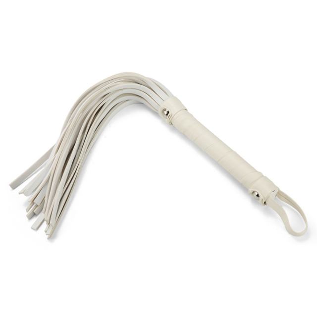 8-Piece Set White & Red Bondage Restraint Kit
