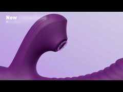 Customizable 3 Suction and 10 Vibration Rabbit Sucking Vibrator for Clitoral and G-Spot Stimulation