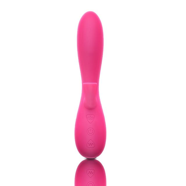 10-Speed Silicone Vibrator with Sucking and Heating