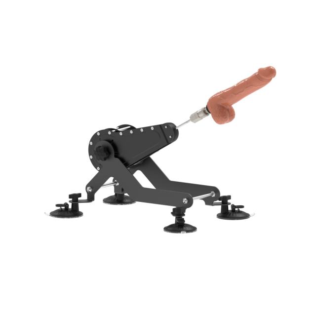 Premium Sex Machine Automatic Thrusting Machine with High Foot Metal Body Automatic Thrusting Dildo Angle Adjusted Adult Dildo Machine with High Foot and Remote Control