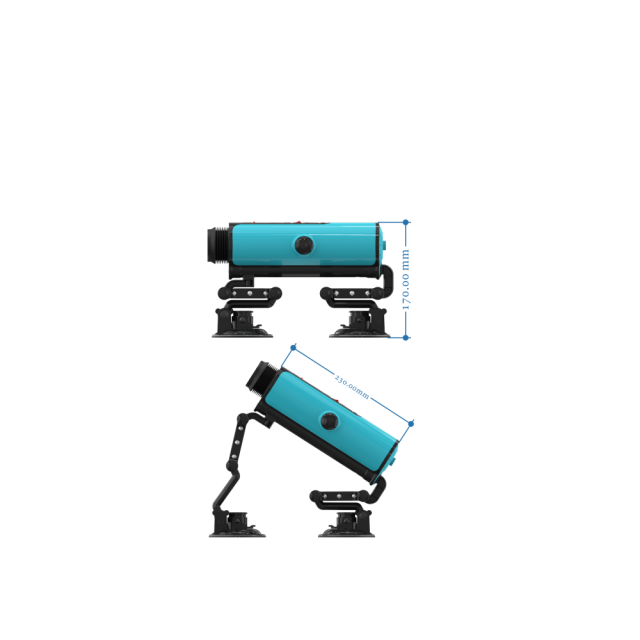 Automatic Pumping Gun Sex Machine – Multi-Speed Thrusting, Vibration, Heating, Swinging & Squirting with Remote Control