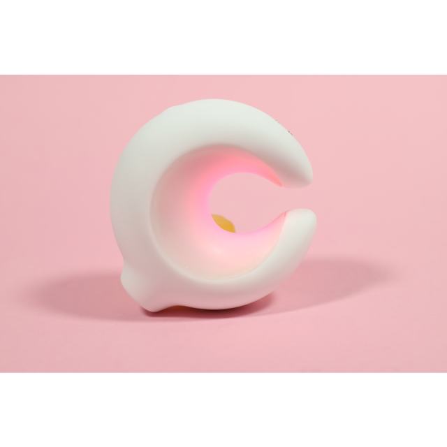 7-Speed Sucking Rechargeable Silicone Clitoral Stimulator with Light-Up