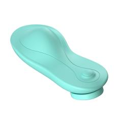 9-Speed Cyan App-Controlled Wearable Panty Vibrator with Dual Remote Function & Magnetic USB Charging