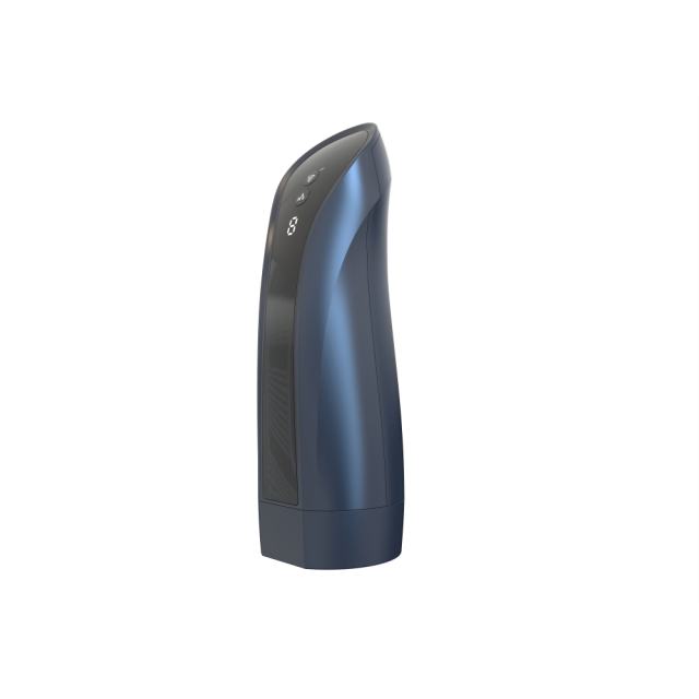 7-Mode Rechargeable Automatic Sucking & Vibrating Male Masturbator with Heating and LED Display