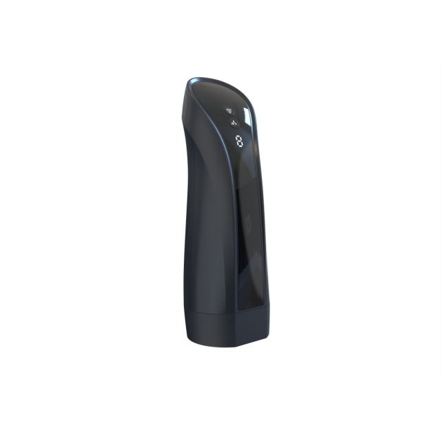 7-Mode Rechargeable Automatic Sucking & Vibrating Male Masturbator with Heating and LED Display