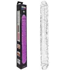 13.20'' Clear Body-Safe TPE Double Ended Dildo