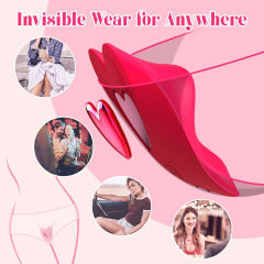 10-Speed Red Vibrating Panty with App & Remote Control