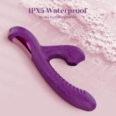 Customizable 3 Suction and 10 Vibration Rabbit Sucking Vibrator for Clitoral and G-Spot Stimulation