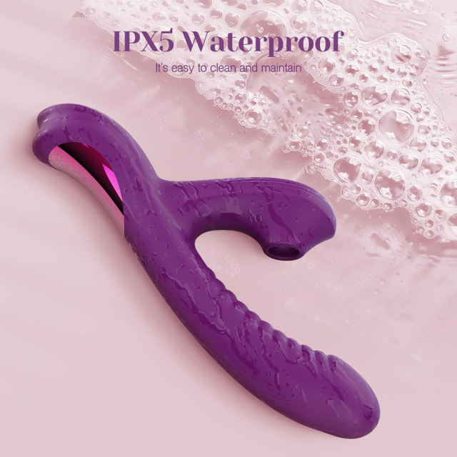 3 Suction and 10 Vibration Rabbit Sucking Vibrator for Clitoral and G-Spot Stimulation