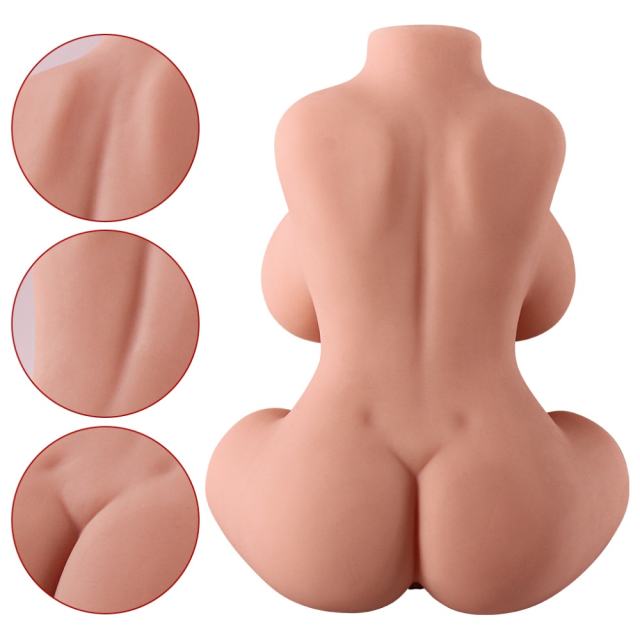 3.1LB Life-Like Flesh-Colored TPE Sex Doll for Men