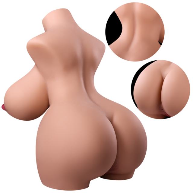 2.8LB Life-Like Flesh-Colored TPE Sex Doll for Men