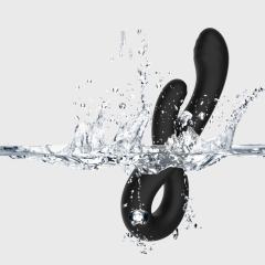 Black Color 10-Speed Silicone Vibrator with Motion Function