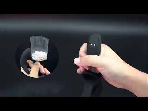 10-Speed Black 3-in-1 Rechargeable Silicone Vibrating Cock Ring for Couples