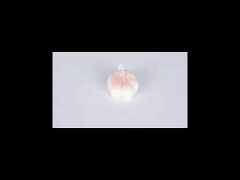 Skin-Safe Pink &amp; White Cat Paw-Shaped Soy Wax Scented Candle