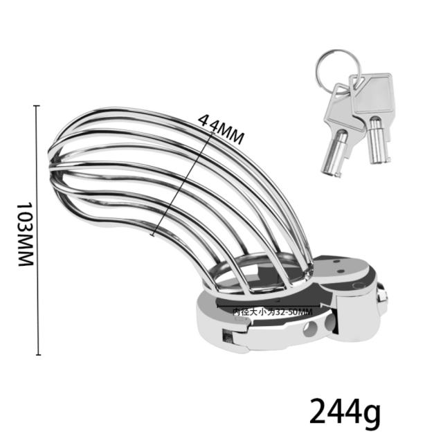 Stainless Steel 311 & Zinc Alloy Chastity Lock ZC-069