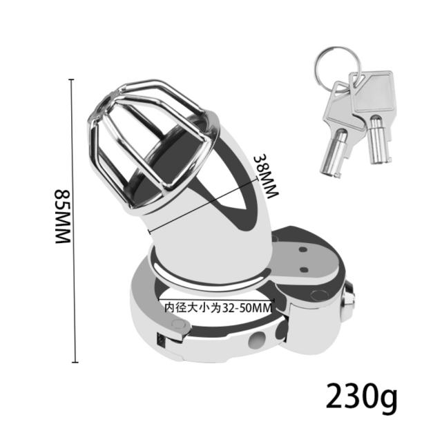 Stainless Steel 304 & Zinc Alloy Chastity Lock ZC-065