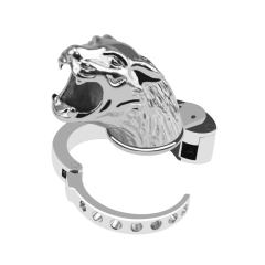 Tiger Head Stainless Steel 311 & Zinc Alloy Chastity Lock ZC-072