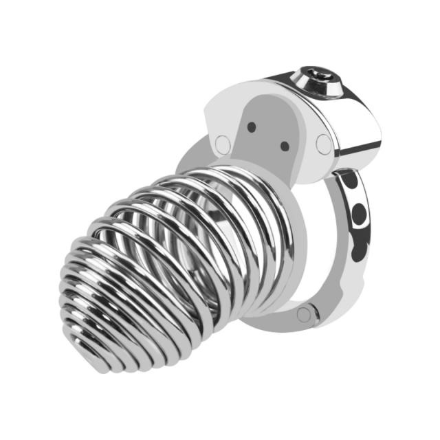 Stainless Steel 310 & Zinc Alloy Chastity Lock ZC-066
