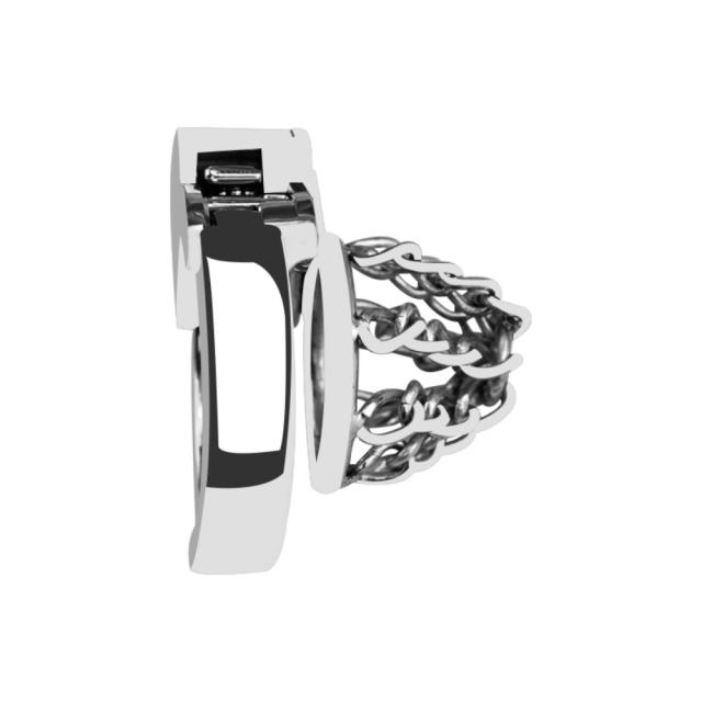 Stainless Steel 311 & Zinc Alloy Chastity Lock ZC-073