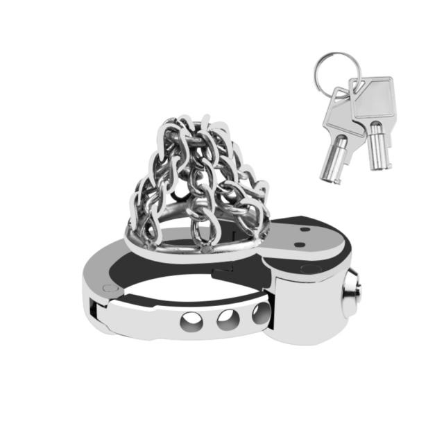 Stainless Steel 311 & Zinc Alloy Chastity Lock ZC-073