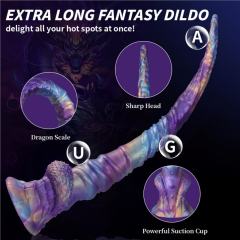 17.52'' Long Monster Dildo and Anal Plug with Strong Suction Cup