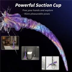 17.52'' Long Monster Dildo and Anal Plug with Strong Suction Cup