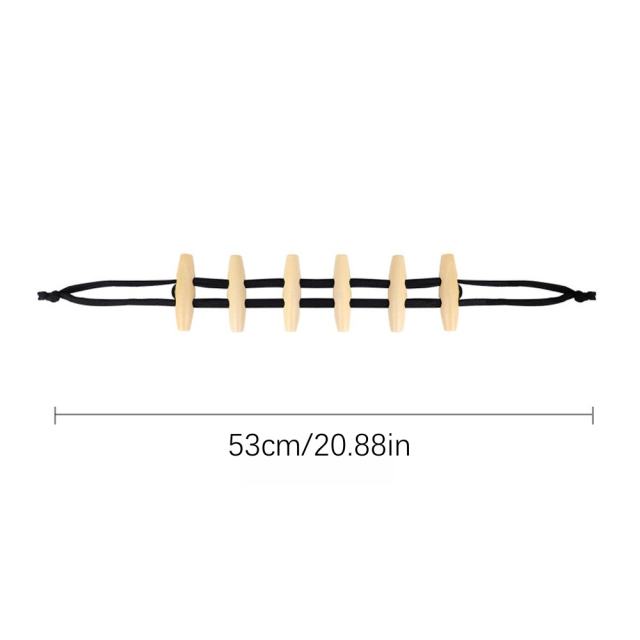 Wooden Finger Clip with Nylon Strap