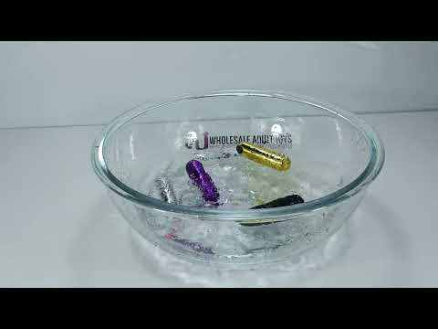 10 Speeds Electroplated Purple Color USB Recharging Vibrating Bullet