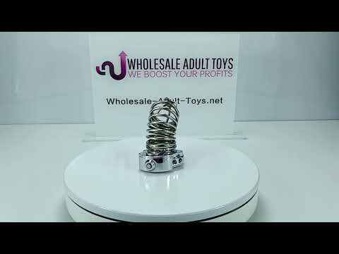 Extra Length Stainless Steel Male Chastity Cage – 4.7” Secure Lock with Keys & Storage Bag