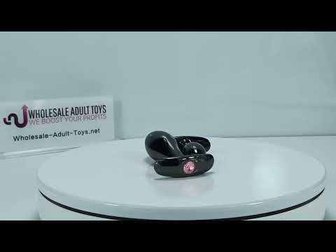 3 Sizes Iridescent Metal Anal Plug Set with Pink Gemstone